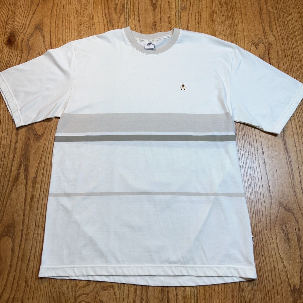 Well Off Basic Striped Tee‎ Men's XL Soft Cotton Skate Culture Short Sleeve